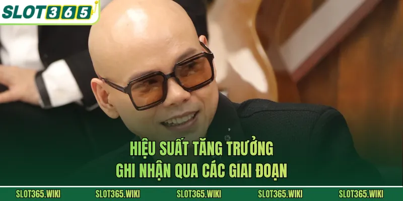 Hiệu suất tăng trưởng ghi nhận qua các giai đoạn